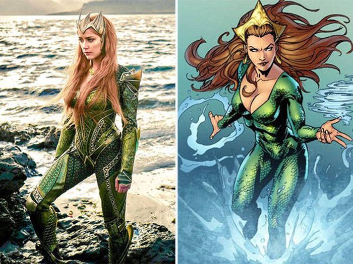 What Comic Characters Look Like Compared To Their Movie Counterparts
