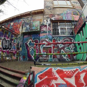 Someone Found Something Incredible Under 30 Years Of Graffiti