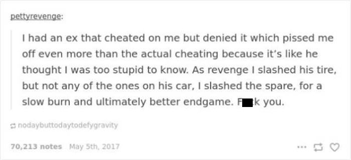They Got The Fiercest Revenge They Could On Their Cheating Exes
