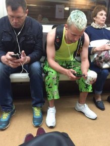 Fashion From The Russian Metro Is A Little Shocking