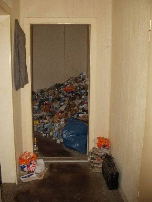 Inside The Apartment Of An Alcoholic