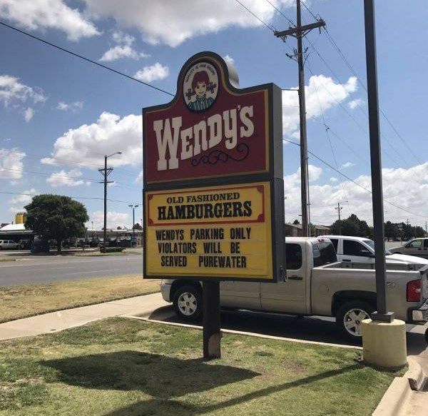 Wendy’s Has A Very Strong Sign Game