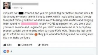 Friendzoned Idiot Gets Called Out After Trying To Look Cool On Facebook