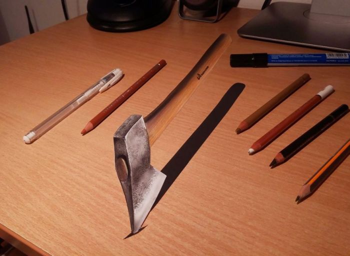 3D Drawings Created To Confuse People