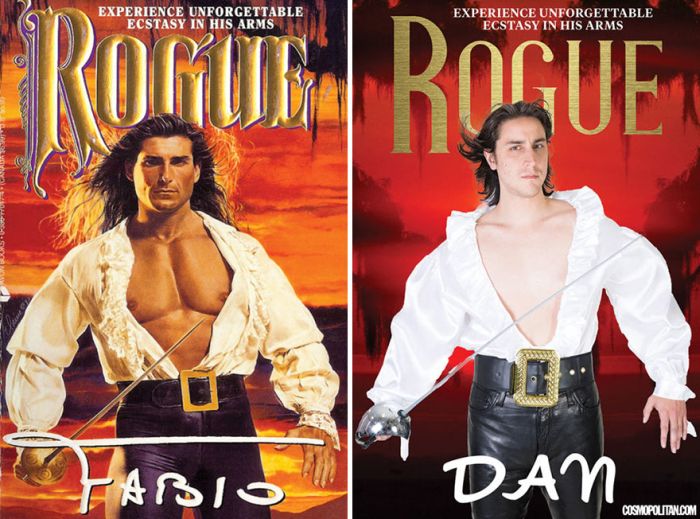 Real Pics Of Real People Recreating Romance Novel Covers