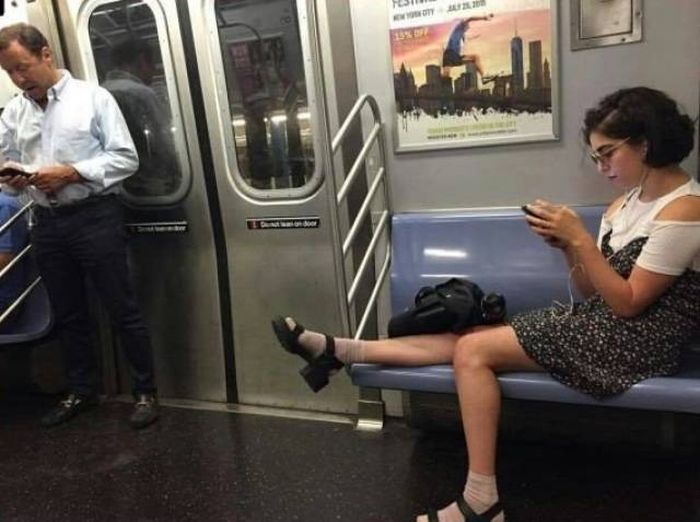 Women Who Make You Wish To Never Take Public Transport Again
