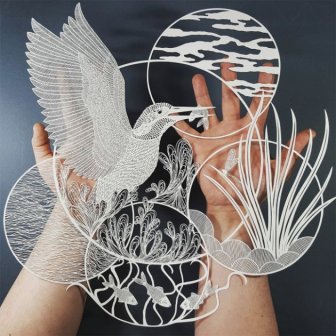British Artist Creates Stunning Sculptures From Paper