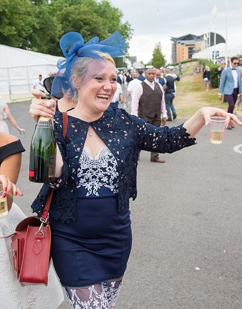 Fallers And Brawlers Party At Ladies Day