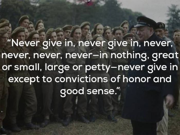 Sir Winston Churchill Was A Real Pro When It Came To Wise Words