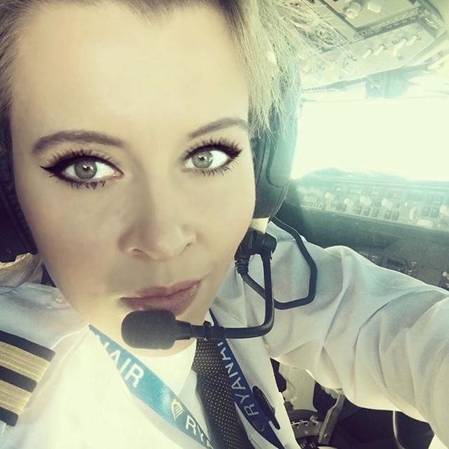 Airplane Pilot Annie Fluff Is Stunning