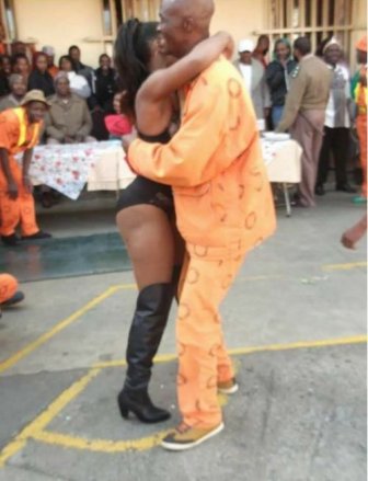 Sun City Prison Inmates Enjoy A Strip Show
