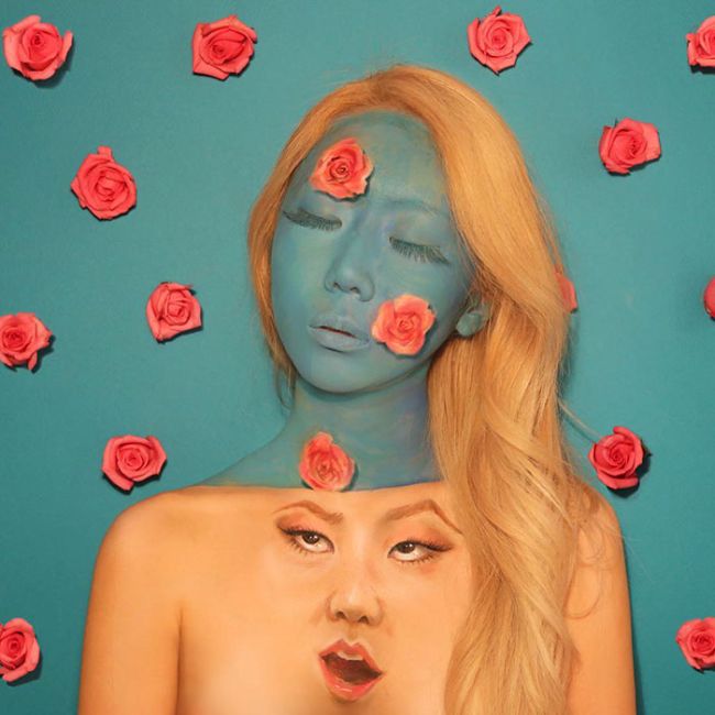 What This Artist Does To Her Face Will Seriously Mess Up Your Brain