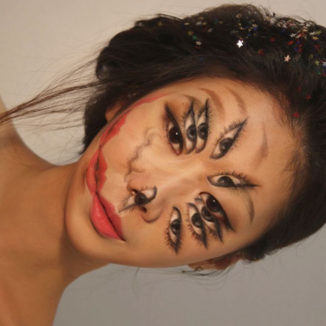 What This Artist Does To Her Face Will Seriously Mess Up Your Brain