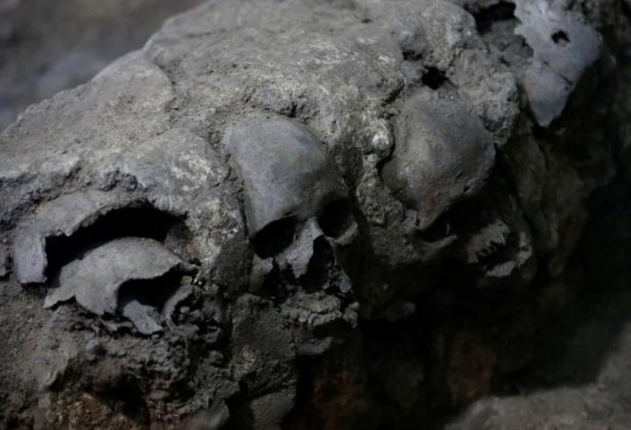 Pyramid Of Skulls Discovered In Mexico City