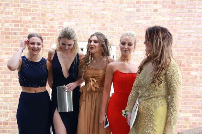 Girl Gets Away With Bringing A Giant Flask To The Prom