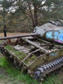 The Earth Is Claiming These Abandoned Tanks In Germany