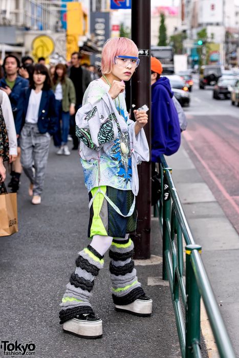 Fashion On The Streets Of Tokyo, Japan