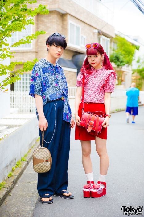 Fashion On The Streets Of Tokyo, Japan