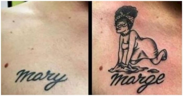 Exes Who Moved On Using Hilarious Tattoo Coverups