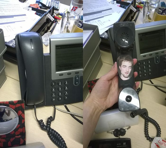 Employee Gets Trolled With Pictures Of Robert Pattinson