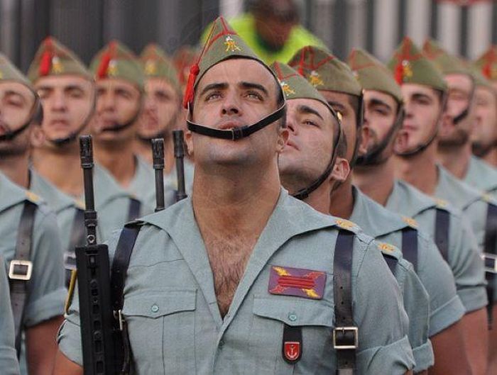 Spanish Legionnaires Outfits Come Under Fire