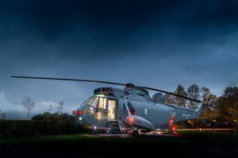 There's A Hotel Room Inside This Helicopter
