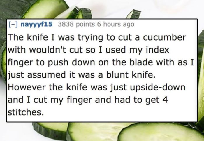 People Reveal The Dumbest Ways They Ever Hurt Themselves