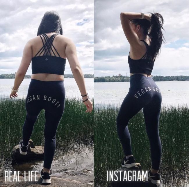 Girl Reminds People That Instagram Is Far From Reality