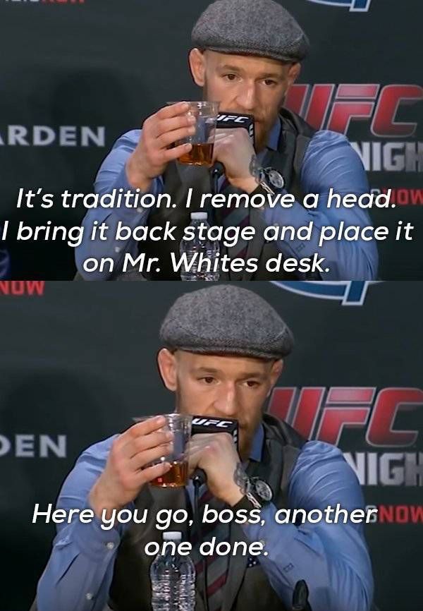 Conor McGregor Knows How To Talk Some Serious Trash