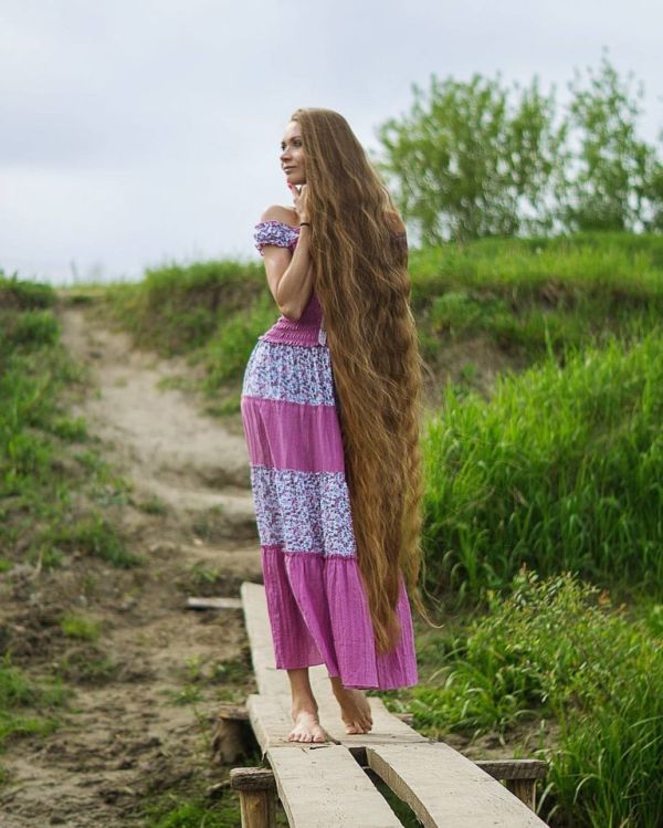 This Russian Woman Is A Real Life Rapunzel