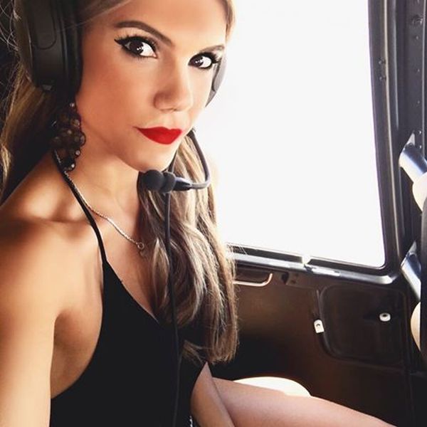 Hot Helicopter Pilot Luana Torres