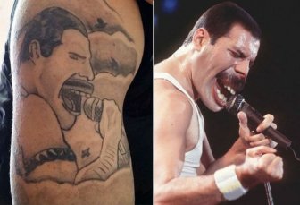 Worst Tattoos with Faces