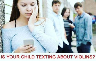 How To Know If Your Kids Are Texting About Violins