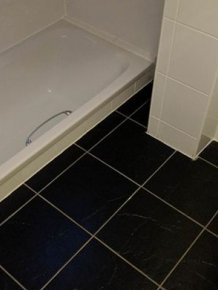 Hotel Room Has Bath Tub In An Odd Spot