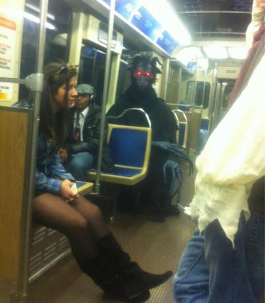 The Subway is Where All The Strange People Meet