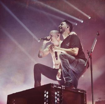 Mike Shinoda Shares First Photo Linkin Park Took With Chester Bennington