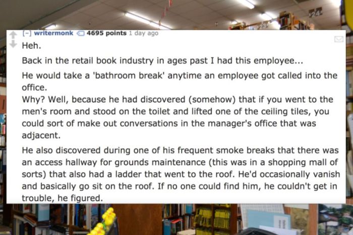 People Reveal The Most Insane Things They've Seen Their Coworkers Do