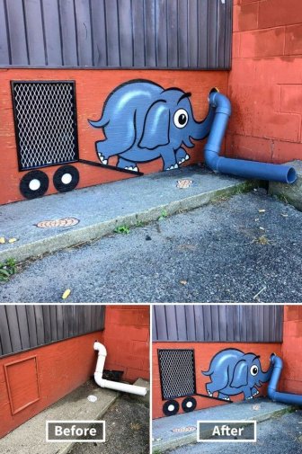 Perfectly Placed Street Art That Will Satisfy Your Eyes