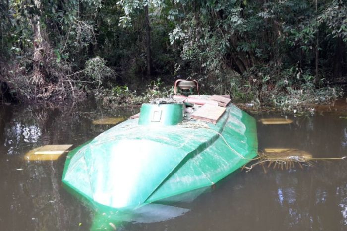 Colombian Army Seizes Submarine Carrying Four Tons Of Cocaine