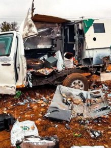 Money Rains From The Skies After Criminals Attack Armored Car
