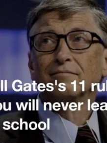 Bill Gates Shares 11 Things They Won't Teach You In School