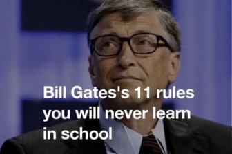 Bill Gates Shares 11 Things They Won't Teach You In School