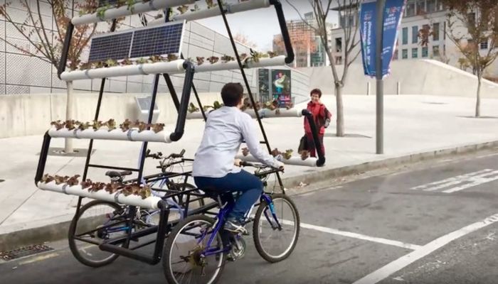 Mobile Garden That Can Be Transported Anywhere