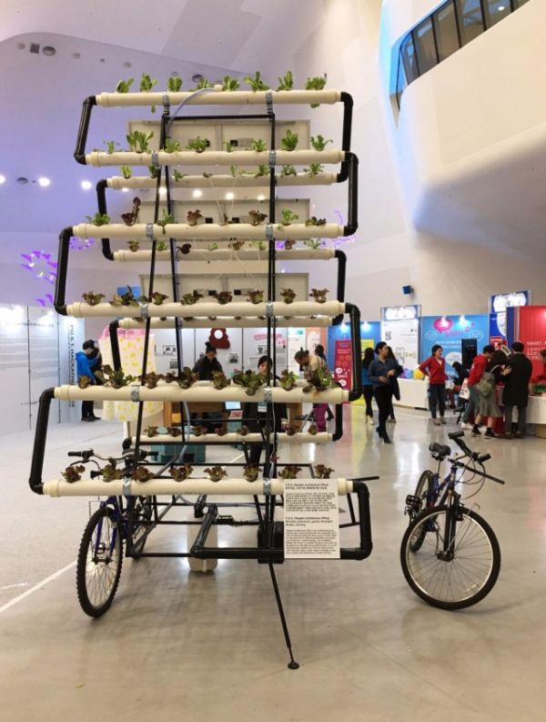 Mobile Garden That Can Be Transported Anywhere