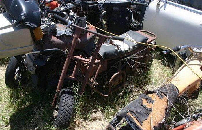 Bikes Are Collecting Rust In This Motorcycle Cemetery