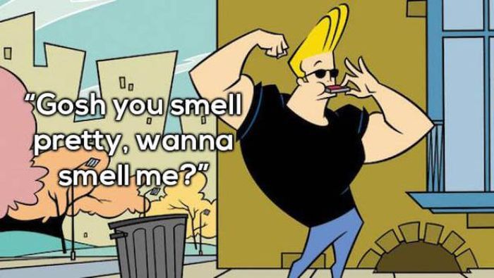 Johnny Bravo Has Some Really Awesome Pick Up Lines
