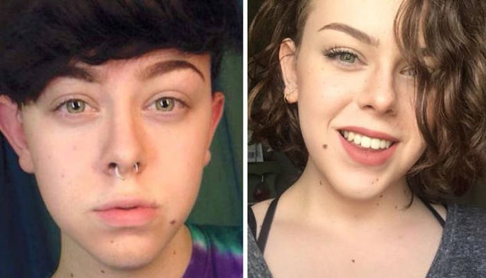 Real Gender Transitions You Won’t Believe Show The Same Person