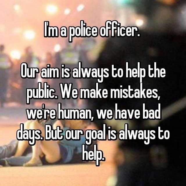 Surprising Anonymous Confessions From Police Officers