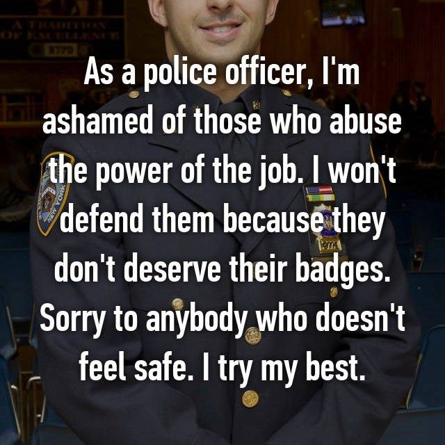 Surprising Anonymous Confessions From Police Officers