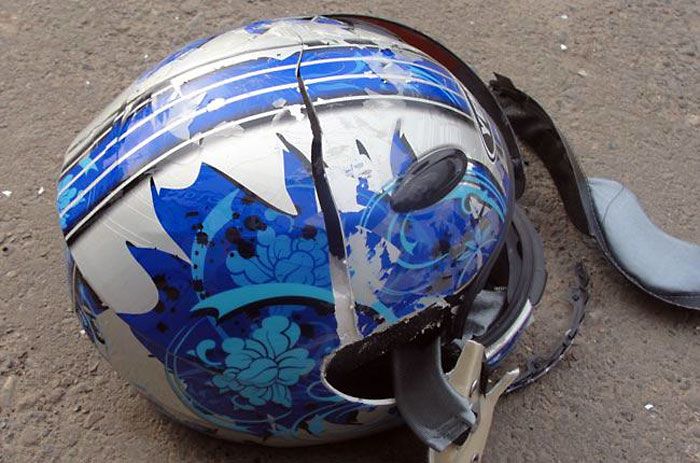 Helmet And Safety on The Road